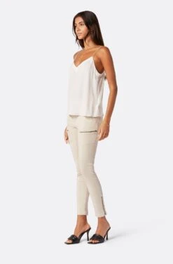 Joie Allena Sleeveless Silk Top -Joie Shop 20 0 2088H TP04203 PORCELAIN 3