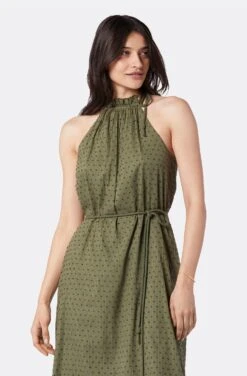 Joie Marietta Midi Cotton Dress -Joie Shop 22 2 008959 DR3372 FOURLEAFCLOVER MARIETTA 5