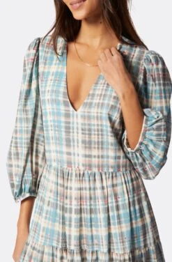 Joie Tobey Maxi Cotton Dress -Joie Shop 22 2 009041 DR02783C ADRIATICBLUEMULTI TOBEY 5