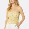 Joie Cameo Sleeveless Top 1 Joie Cameo Sleeveless Top -Joie Shop 22 2 009047 TP05172 CHAMOMILEMULTI cameo 2