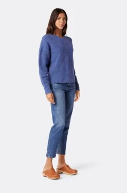 Joie Calvaire Crew Neck Sweater -Joie Shop 22 3 009011 SW02295 BIJOUBLUE CALVAIRE 4