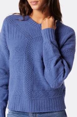 Joie Calvaire Crew Neck Sweater -Joie Shop 22 3 009011 SW02295 BIJOUBLUE CALVAIRE 6