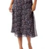 Joie Caillie Midi Silk Skirt -Joie Shop 22 3 009127 SK00998 CAVIARMULTI CAILLIE 2