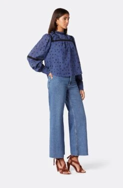Joie Duras Long Sleeve Cotton Top 13 Joie Duras Long Sleeve Cotton Top -Joie Shop 22 3 009162 TP05391 BIJOUBLUEMULTI DURAS 4