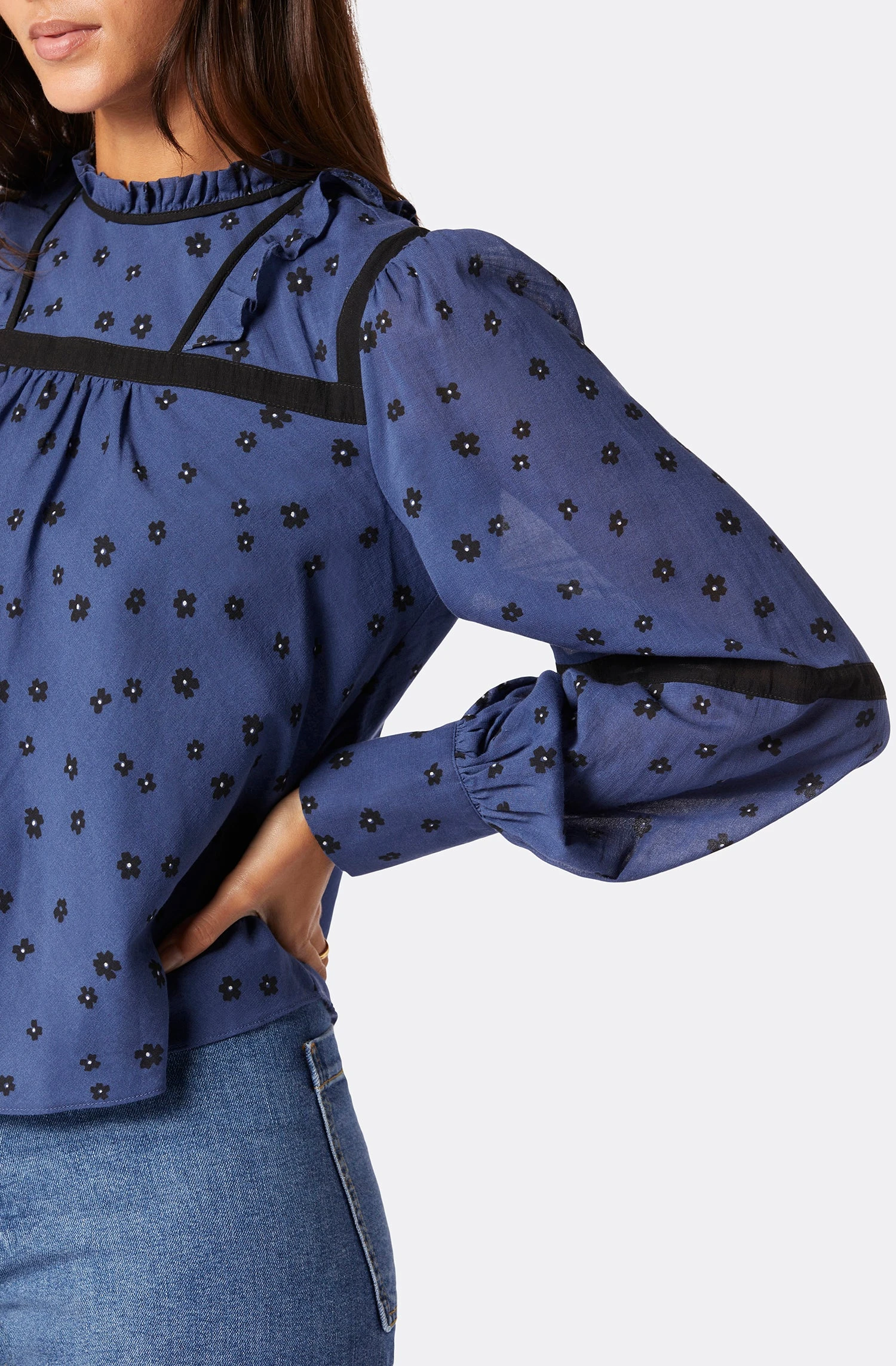 Joie Duras Long Sleeve Cotton Top 5 Joie Duras Long Sleeve Cotton Top - Image 3