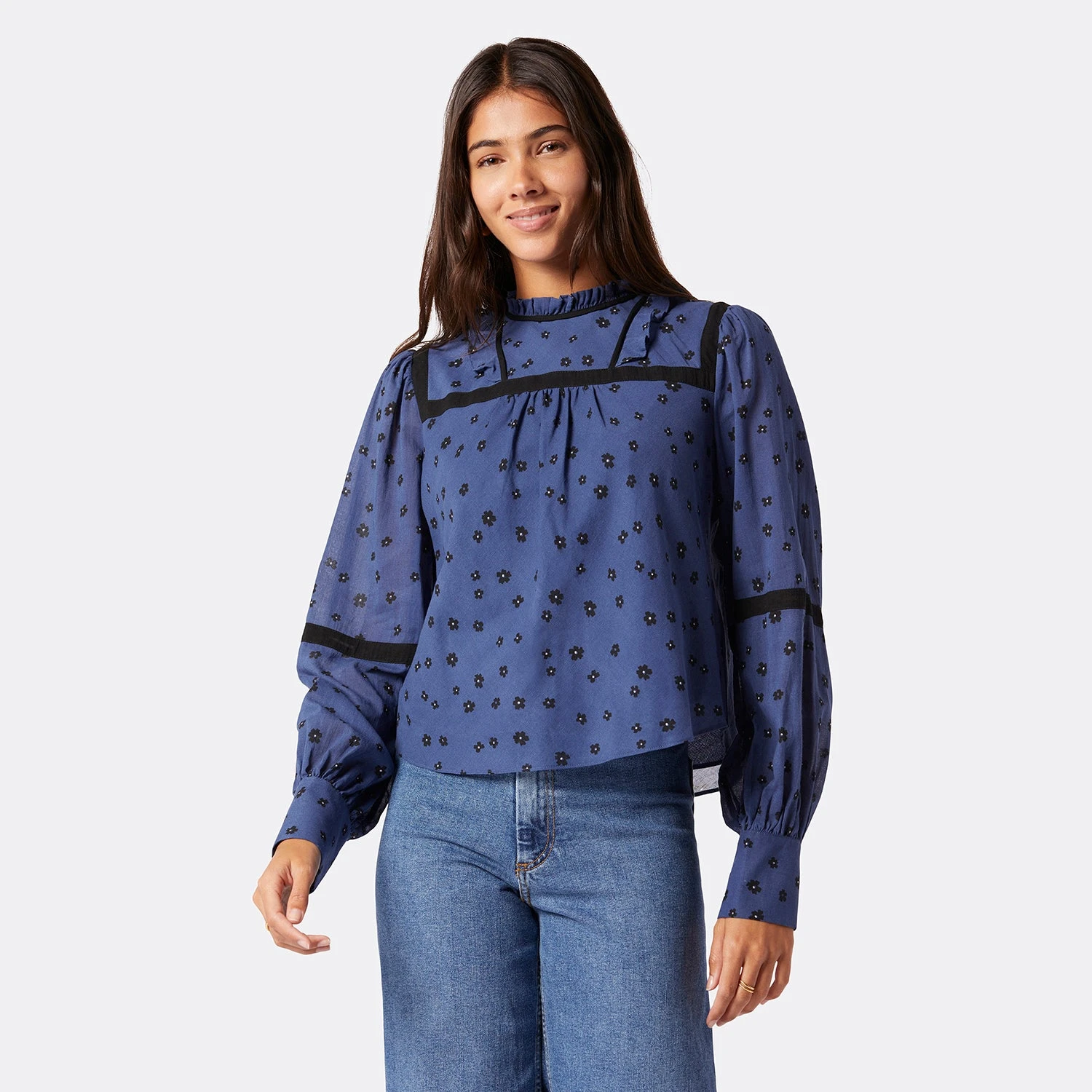 Joie Duras Long Sleeve Cotton Top 9 Joie Duras Long Sleeve Cotton Top - Image 7