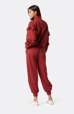 Joie Camille Cotton Sweater -Joie Shop 22 3 009186 SS00987 RUSSETBROWN CAMILLE 5