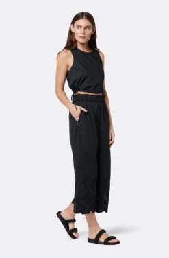 Joie Florence Cropped Cotton Pant -Joie Shop B0015F2536 CAV 3
