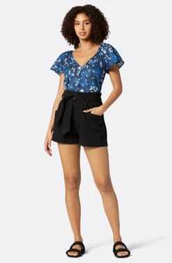 Joie Lynn Cotton Shorts -Joie Shop B0023F9246 CAV 1