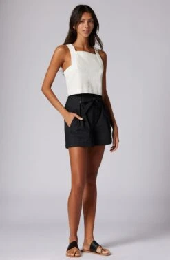 Joie Rhea Cotton Shorts -Joie Shop B0046F2536 CAV 3