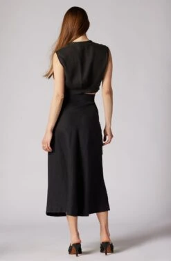 Joie Aryanna Midi Linen Skirt -Joie Shop B0057F889 CAV 2