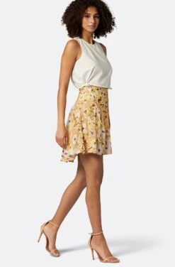 Joie Lesly Mini Silk Skirt -Joie Shop B0058A9368 AGLM 3