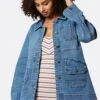 Joie Teagan Denim Jacket 1 Joie Teagan Denim Jacket -Joie Shop C0011D611W3 GLN 4