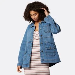 Joie Teagan Denim Jacket -Joie Shop C0011D611W3 GLN 4 DPA