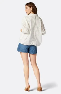 Joie Sofya Cotton Long Sleeve Top -Joie Shop C0087F9327 PRCL 2