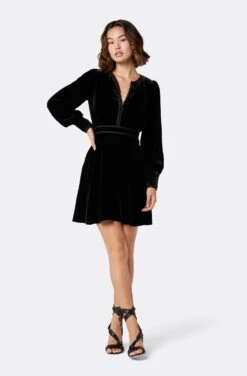 Joie Renata Velvet Mini Dress