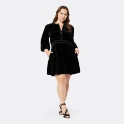 Joie Renata Velvet Mini Dress -Joie Shop D0005X07636 CAV 1 DPA