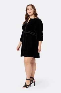 Joie Renata Velvet Mini Dress -Joie Shop D0005X07636 CAV 4