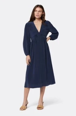 Joie Kaz Midi Silk Dress
