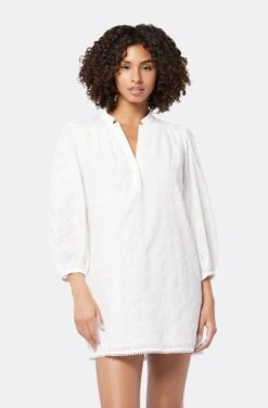 Joie Olive Mini Cotton Dress