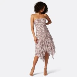 Joie Vivienne Midi Silk Dress -Joie Shop D0033A9366 GLLM 1 DPA