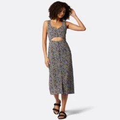 Joie Paige Cotton Midi Dress -Joie Shop D0035A9369 CAVM 1 DPA