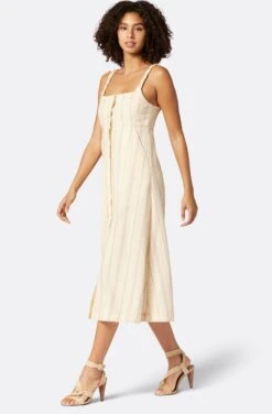 Joie Francesca Midi Linen Dress -Joie Shop D0046A9372 INTM 3