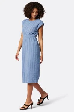 Joie Natalia Midi Cotton Dress -Joie Shop D0053BF9313 CYBL 3