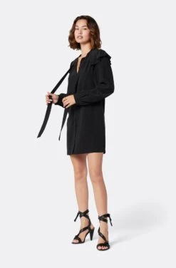 Joie Eloise Mini Silk Dress -Joie Shop D0058F7881S CAV 3