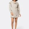 Joie Iggy Mini Cotton Dress -Joie Shop D0063F09190 OAT 1