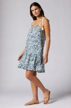 Joie Nala Mini Linen Dress -Joie Shop D0075A0006 PNIT 3