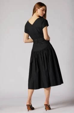 Joie Preanka Midi Cotton Dress -Joie Shop D0105F2536 CAV 2