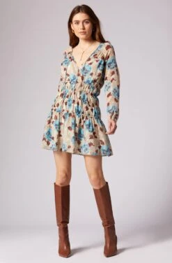 Joie Aminah Mini Silk Dress