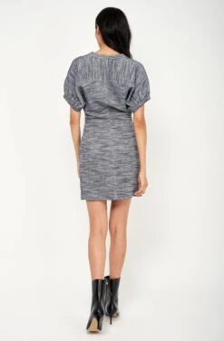 Joie Alora Mini Cotton Dress -Joie Shop D0136F9405 OBML 3