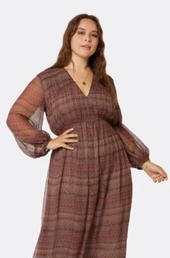 Joie Alquina Midi Silk Dress -Joie Shop D3275X09300 AFRM 2