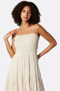 Joie Lesse Midi Cotton Dress 8 Joie Lesse Midi Cotton Dress -Joie Shop D3374A9365 PRCM 4