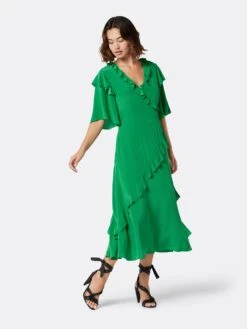 Joie Ambroise Midi Silk Dress