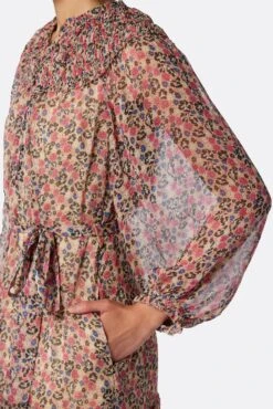 Joie Peoria Silk Midi Dress 12 Joie Peoria Silk Midi Dress -Joie Shop DR032699127 PLKM 6