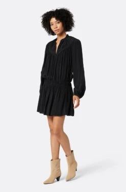 Joie Essex Mini Silk Dress -Joie Shop DR03370B7881 CAV 3