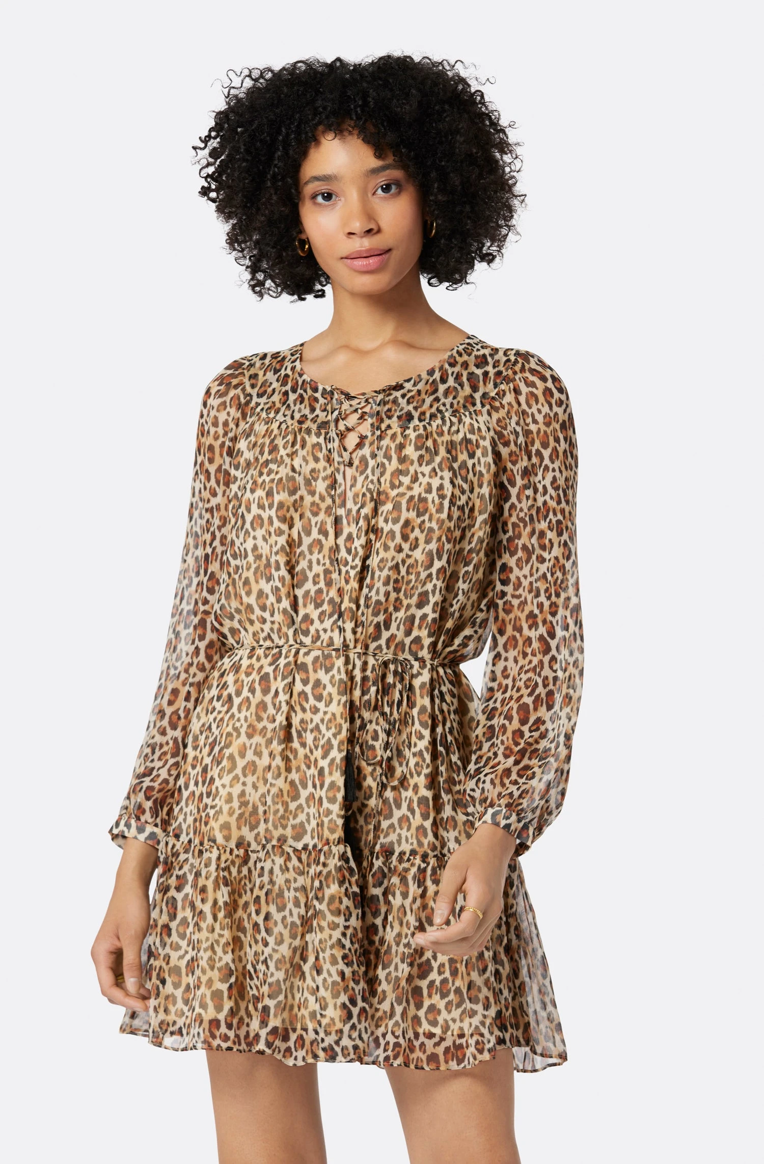 Joie Arioste Mini Silk Dress 4 Joie Arioste Mini Silk Dress - Image 2