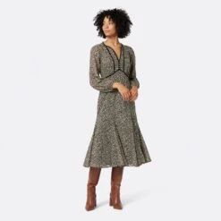 Joie Jemaa Midi Cotton Dress -Joie Shop DR035169134 CVBS 1 DPA