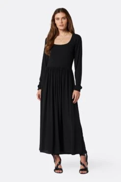 Joie Racine Maxi Silk Dress -Joie Shop DR035187881 CAV 1