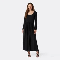 Joie Racine Maxi Silk Dress -Joie Shop DR035187881 CAV 1 DPA