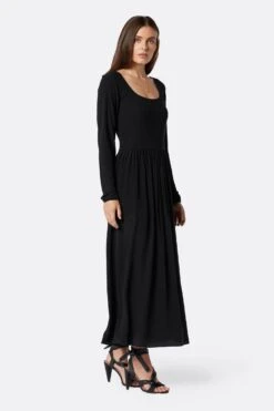 Joie Racine Maxi Silk Dress -Joie Shop DR035187881 CAV 4
