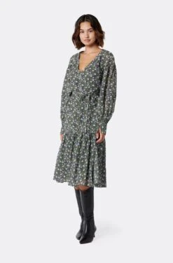 Joie Gabriella Midi Cotton Dress -Joie Shop DR035379163 CAVM 1