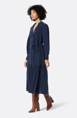 Joie Roussel Silk Midi Dress -Joie Shop DR035777881 PCT 3