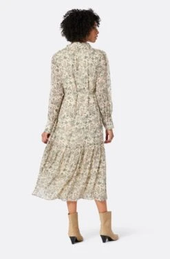 Joie Roussel Midi Silk Dress -Joie Shop DR035779133 BSNM 5