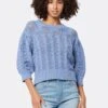 Joie Ella Crew Neck Cotton Sweater -Joie Shop K0030Y9207 CYBL 2