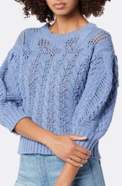 Joie Ella Crew Neck Cotton Sweater -Joie Shop K0030Y9207 CYBL 6