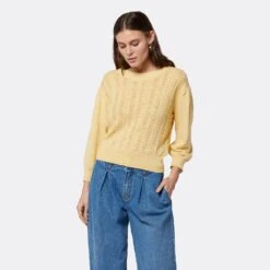 Joie Charlotte Crew Neck Cotton Sweater -Joie Shop K0035Y9210 SHSN 2 DPA